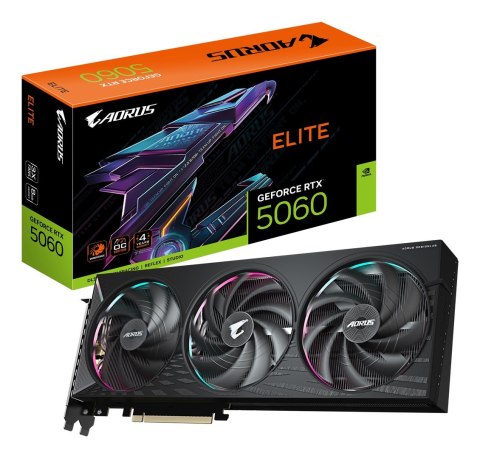 Karta graficzna Gigabyte AORUS GeForce RTX 5060 ELITE 8GB
