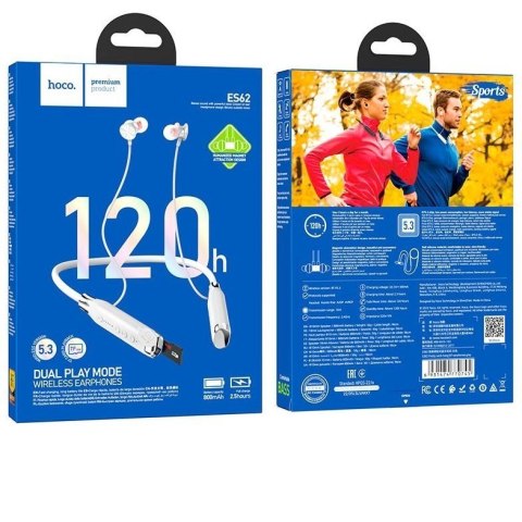 Słuchawki bezprzewodowe Hoco ES62 (szary)