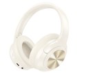 Słuchawki bezprzewodowe Hoco W54 (mleczno-biały)