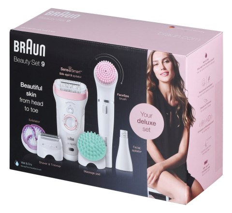 Depilator z pęsetami Braun Silk-epil SensoSmart 9-985BS