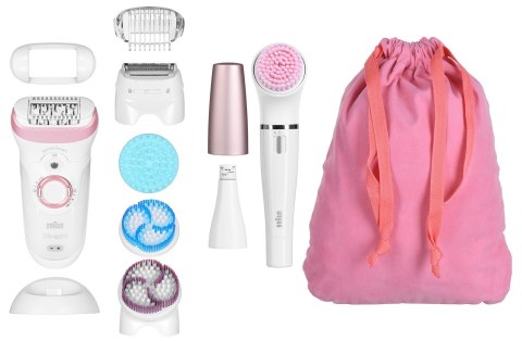 Depilator z pęsetami Braun Silk-epil SensoSmart 9-985BS