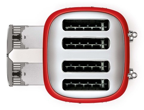 Toster Smeg TSF03RDEU 4 kromek czerwony 2000 W