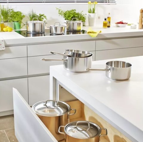 Garnek niski z pokrywką DEMEYERE Apollo 7 40850-164-0 - 3l