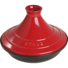 Naczynie do Tajine Staub - 28 cm, 40510-327-0 Czerwono-czarny
