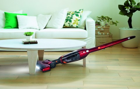 Odkurzacz Gorenje SVC216FR Cordless operating, Handstick, 21.6 V, Operating time (max) 60 min, Red, Warranty 24 month(s)