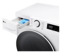 Pralka LG F2WR508S0W, klasa A, Ładowność 8 kg, Głębokość 47.5 cm, 1200 RPM, Biała