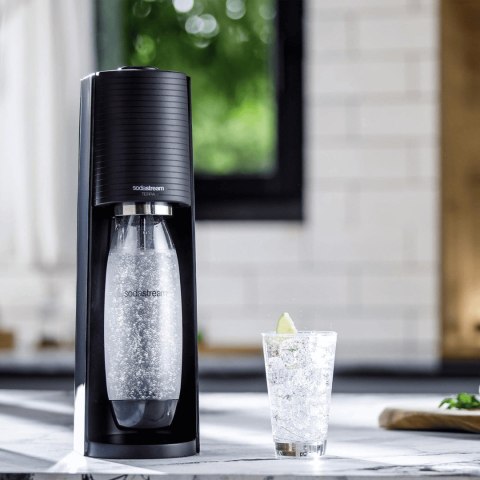 Saturator SodaStream Terra Black + 3 butelki
