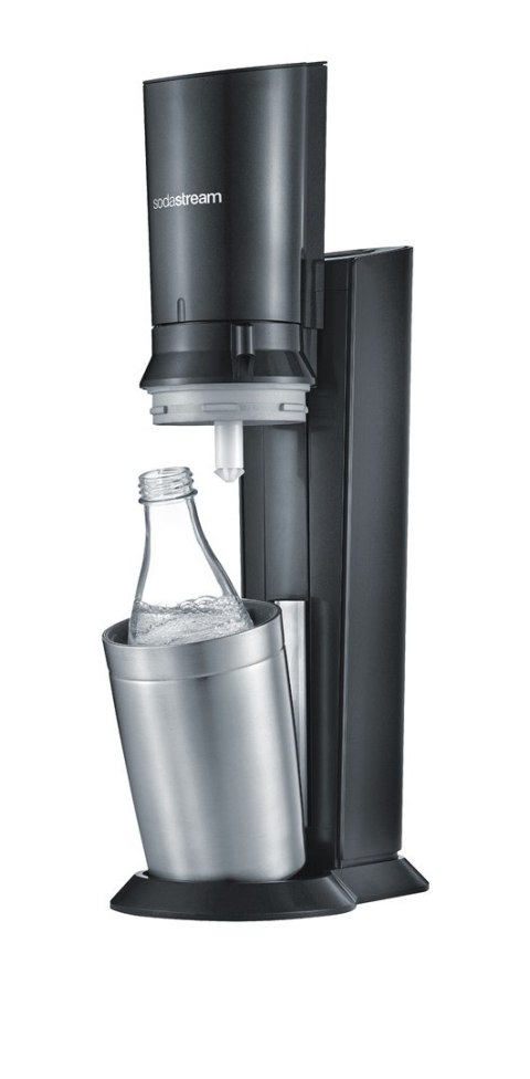 SodaStream Crystal 3.0 Metal, Stal nierdzewna Czarny