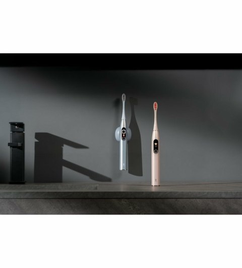 Zestaw szczoteczek sonicznych Oclean X Pro Digital Set (srebrny)
