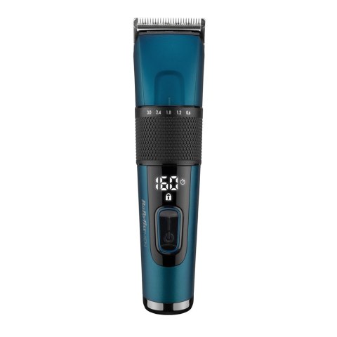 BaByliss Japanese Steel Digital Hair Clipper Czarny, Morski 45 Litowo-jonowa (Li-Ion)