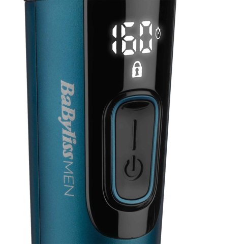 BaByliss Japanese Steel Digital Hair Clipper Czarny, Morski 45 Litowo-jonowa (Li-Ion)