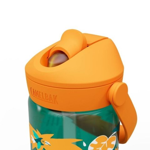CamelBak Thrive Flip Straw Kids Codzienne użytkowanie 400 ml Tritan Zielony, Wielobarwny, Pomarańczowy, Przezroczysty