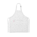 RAYEN Biały fartuch kuchenny
