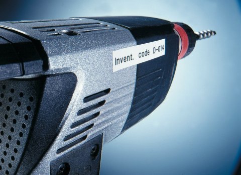 DYMO D1 - Durable Etykiety -Czarno na białym - 12mm x 5.5m