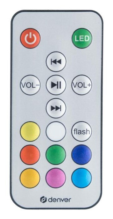 Denver LBS-150 głośnik Biały, Drewno Bezprzewodowy 5 W