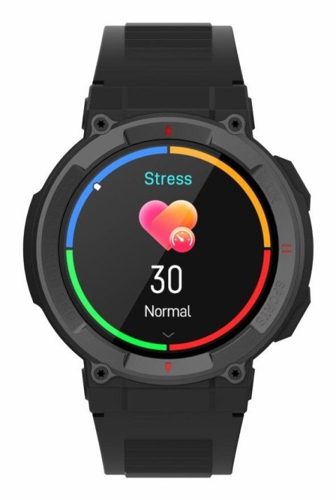 Denver SWG-339 3,53 cm (1.39") TFT Cyfrowy 360 x 360 px Ekran dotykowy Czarny GPS