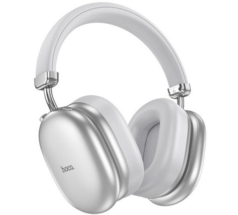 Słuchawki bezprzewodowe Hoco W35 Max Auspicious ANC (srebrny)