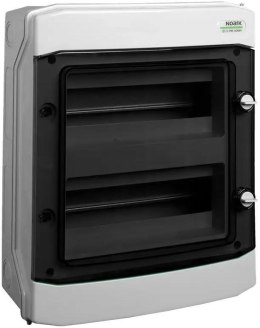 Obudowa instalacyjna natynkowa, plastikowa, natynk., IP65, 2 rzędy, 12 modułów, 1500V DC