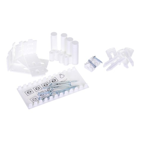 PLASTIKOWA OBUDOWA INSTALACYJNA Z DRZWIAMI METALOWYMI, PODTYNK., IP40, 5 RZĘDÓW, 60 MODUŁÓW Noark PMF 60 107262