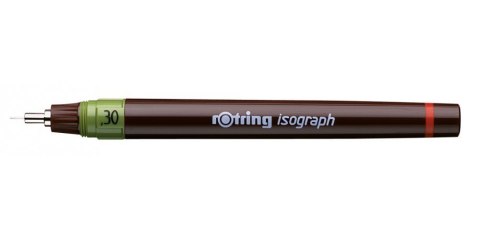 Rotring Isograph 0.2/0.3/0.5 Długopis żelowy Czarny 4 szt.