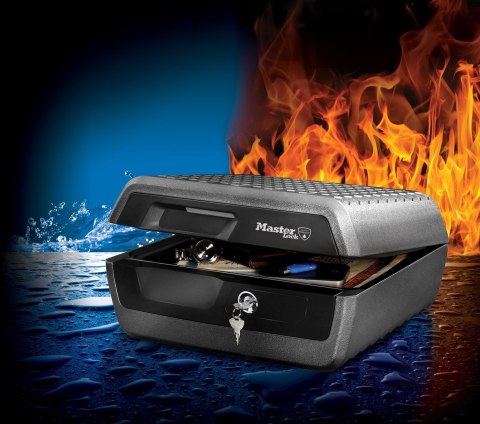 MASTER LOCK LCFW30100 sejf Czarny, Ciemnoszary