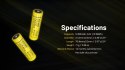 Akumulator Nitecore NL2153HP 21700 5300mAh LI-ION 3,6V
