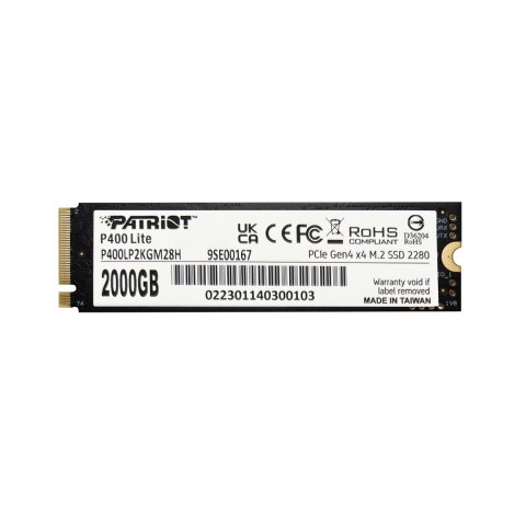 SSD Patriot Viper P400 Lite M.2 PCI-Ex4 NVMe 2000GB