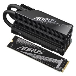 Dysk SSD Gigabyte AORUS 12000 1TB M.2 NVMe Gen5 z radiatorem 11700/9500 MB/s
