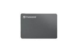 Zewnętrzny dysk twardy TRANSCEND StoreJet 1TB USB 3.1 Iron Grey