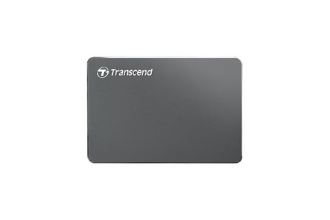 Zewnętrzny dysk twardy TRANSCEND StoreJet 1TB USB 3.1 Iron Grey