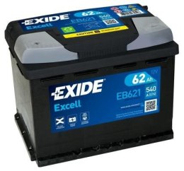 Akumulator samochodowy Exide EB621 ołowiany (VRLA) 62 Ah 12 V 540 A do samochodu