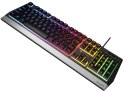 Klawiatura Gaming GENESIS RHOD 300 RGB Czarna USB