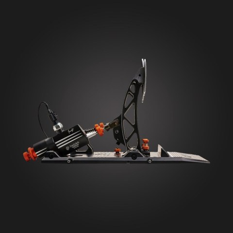 Asetek 40-010-0000001 kontroler gier Czarny, Pomarańczowy, Biały USB Pedały PC