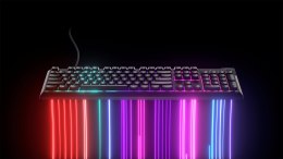 Klawiatura gamingowa RGB LED CORSAIR K55 CORE Juoda