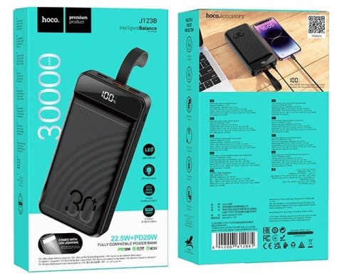 Powerbank Hoco J123B (czarny)