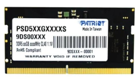 Patriot SO-DIMM DDR5 32GB 4800MHz Bulk