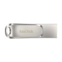 SanDisk Ultra Dual Drive Luxe pamięć USB 1000 GB USB Type-A / USB Type-C 3.2 Gen 1 (3.1 Gen 1) Stal nierdzewna