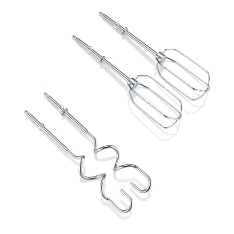 SEVERIN MIKSER RĘCZNY BIAŁY, 5 STOPNI PRĘDKOŚCI, FUNKCJA TURBO, SPIRALNY PRZEWÓD, 2 MIESZADŁA, 2 TRZEPACZKI, MOC 400W HM3830