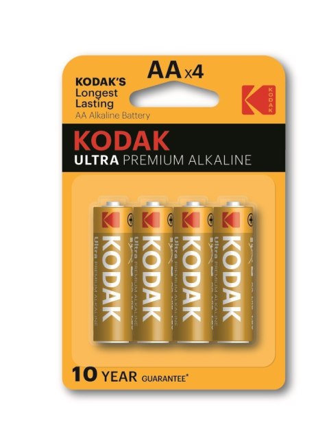 KODAK BATERIE ALKALICZNE ULTRA PREMIUM AA LR6 BLISTER X 4 SZT.