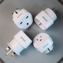 SAVIO ADAPTER PODRÓŻNY, GNIAZDO US - WTYK EU AP-01