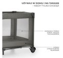 KinderKraft Łóżeczko turystyczne JOY 2 DARK GREY