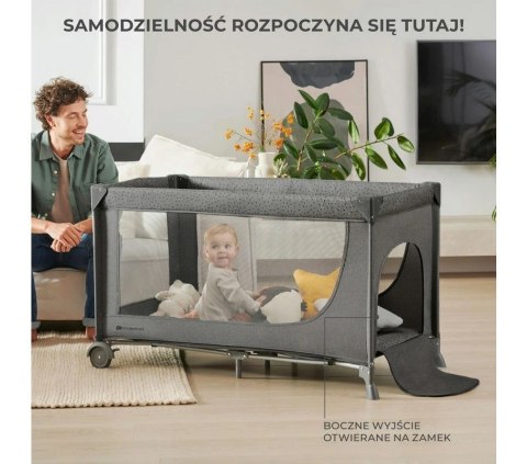 Kinderkraft Joy 2 łóżeczko turystyczne beżowy