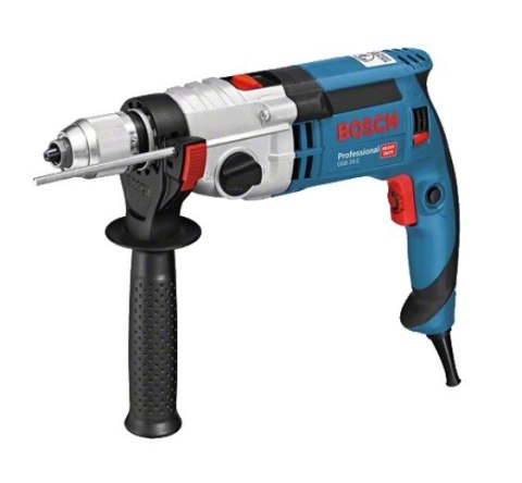 Bosch GSB 24-2 Professional 3000 RPM Czarny, Niebieski, Szary