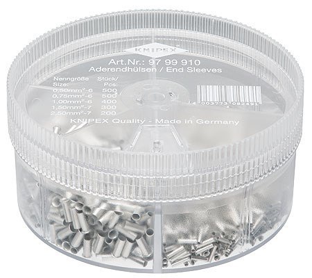 Knipex 97 99 910 rękawy kablowe Srebrny 20 9 cm