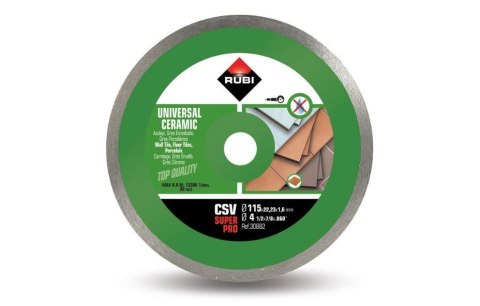 Tarcza diamentowa do płytek ściennych, 115 SuperPro CSV