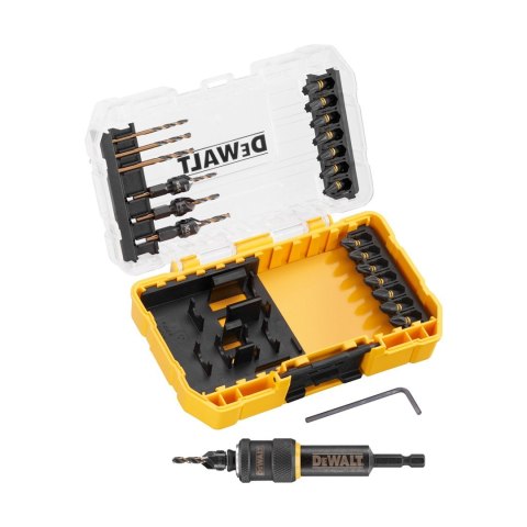 ZESTAW WIERTEŁ I BITÓW 22cz. "OBRÓĆ I PRACUJ"