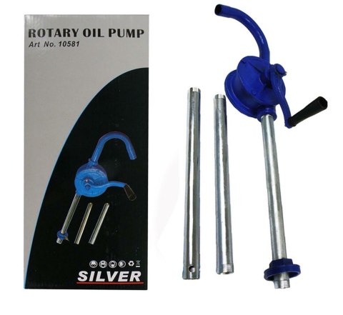 POMPA RĘCZNA DO OLEJU 3cz. 1"/SILVER...