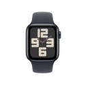Zegarek Apple Watch SE (2024) GPS 40mm Midnight Aluminium Case with Sport Band M/L - Midnight