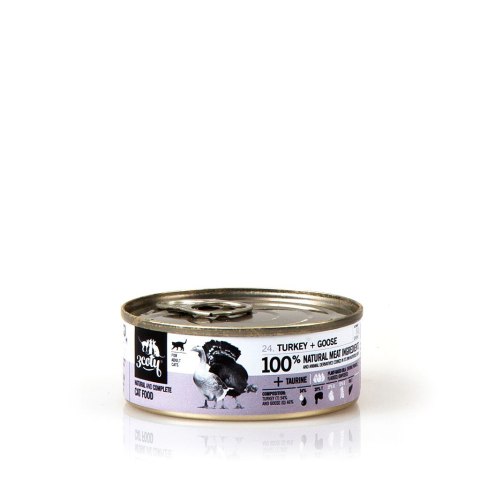 3Coty TURKEY + GOOSE for Adult cats 80g
