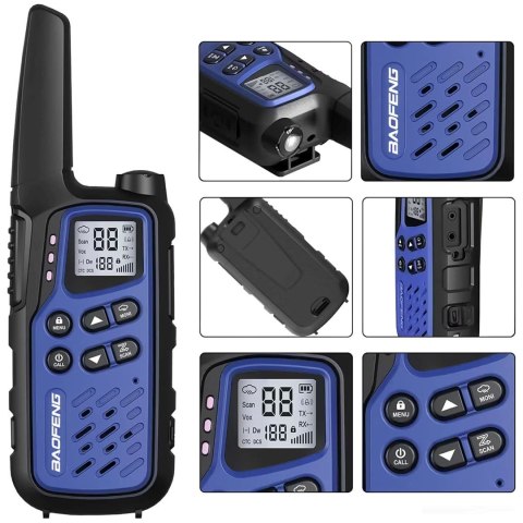 Krótkofalówka Baofeng BF-T25E Dark Blue
